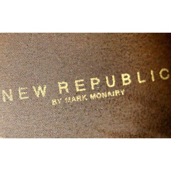 New Republic By Mark McNairy WHITE GENUINE LEATHER LACE UP ATHLETIC SHOES 13US main image 4